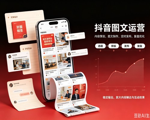 秀峰抖音图文代运营服务
